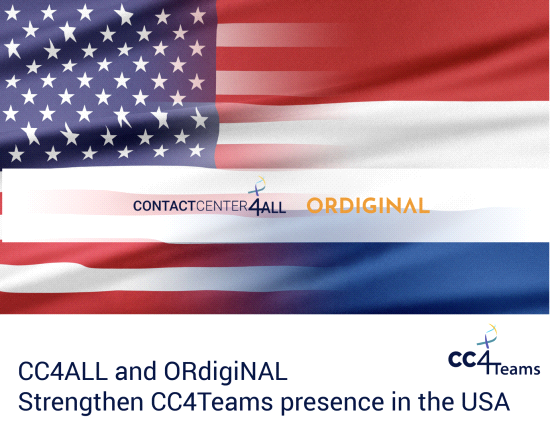 CC4ALL and ORdigiNAL strengthen CC4Teams presence in the USA